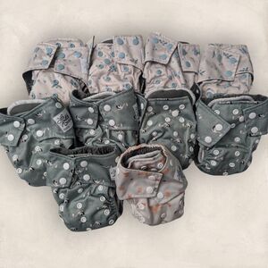 La Petite Ourse Newborn AIO (All in One) Cloth Diapers